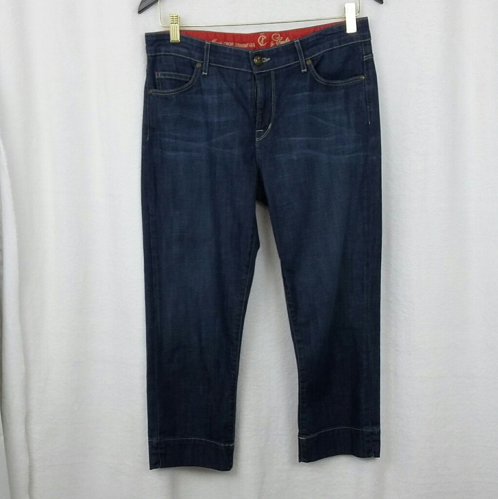 Cookie Johnson Mercy Crop Straight Leg Jeans
